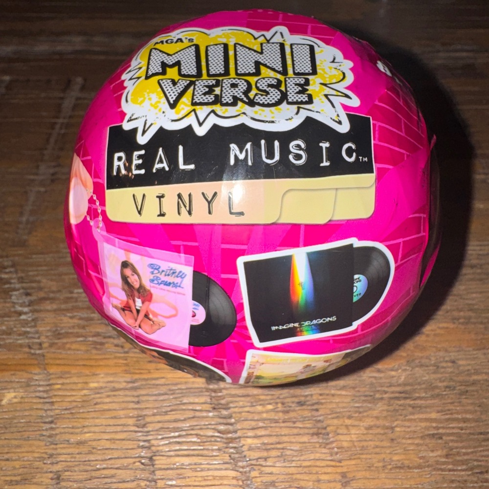 MGA Miniverse Real Music Vinyl Series 1 Blind Ball Mystery Miniature New Sealed